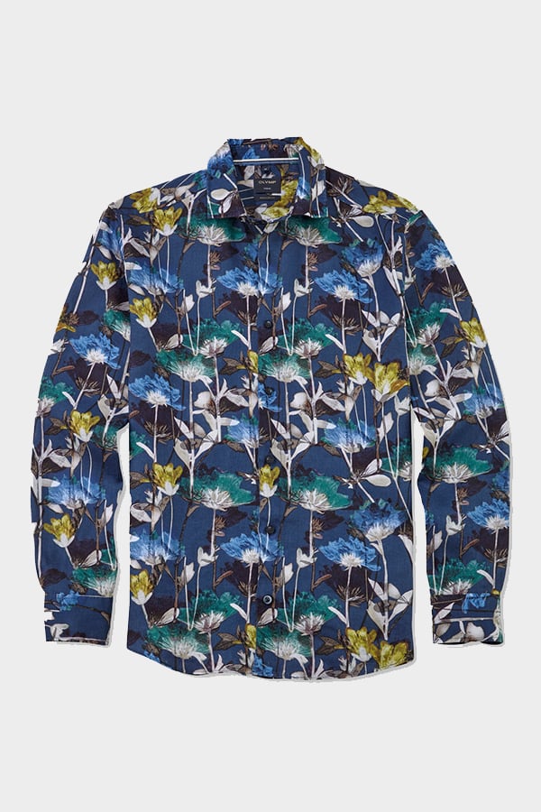 ΠΟΥΚΑΜΙΣΟ OLYMP - 18 ΜΠΛΕ